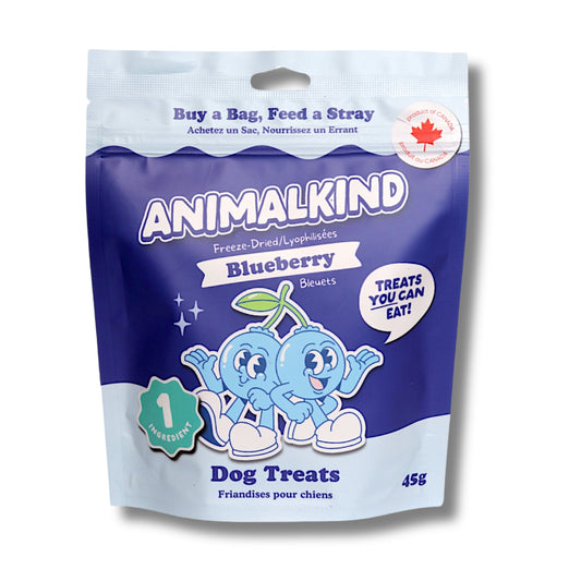 Freeze-Dried Blueberry Dog Treats