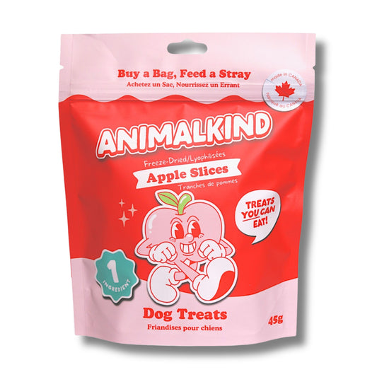 Freeze-Dried Apple Slices Dog Treats